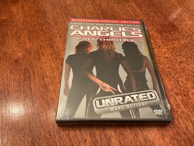 Charlie's Angels: Full Throttle Unrated More Action! (DVD, 2003) New, Sealed