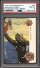 1994 SP Championship FUTURE PLAYOFF HEROES INSERT Shaquille O'Neal #6 PSA 8 HOF