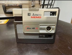 Ansco Memo Disc HR10 Vintage Camera Estate Sale Find Untested
