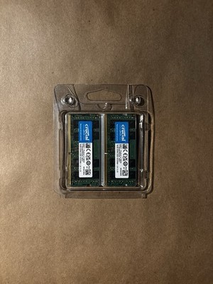 Crucial 32GB (2x16GB) 3200MHz 260-pin SODIMM DDR4 RAM Memory Kit