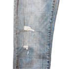 NWT 27 4 Tall Levi's 724 High Rise Slim Straight Distressed Denim Blue Jeans NEW — photo 6