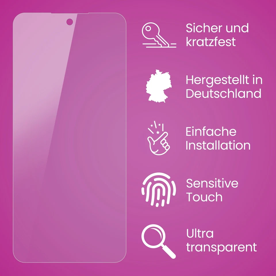 atFoliX Glasfolie für OnePlus Nord CE5 Displayfolie 9H Schutzpanzer - Bild 3 von 4