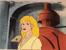 Real Ghostbusters Original  Animation Production Art Cel  DIC