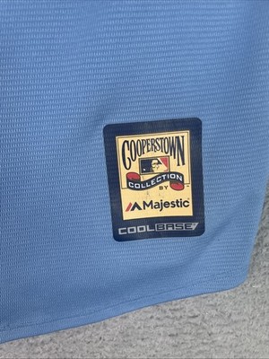 Majestic Cooperstown Jersey Jackie Robinson #42 Brooklyn Dodgers