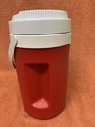 RUBBERMAID 1591 White Red Insulated Thermal Jug 1/2 Gallon Swivel Spout — photo 6