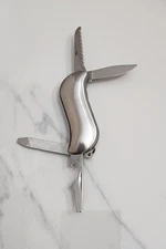 Sleek Stainless Steel Multi Function Pocket Tool Pocket Knife 