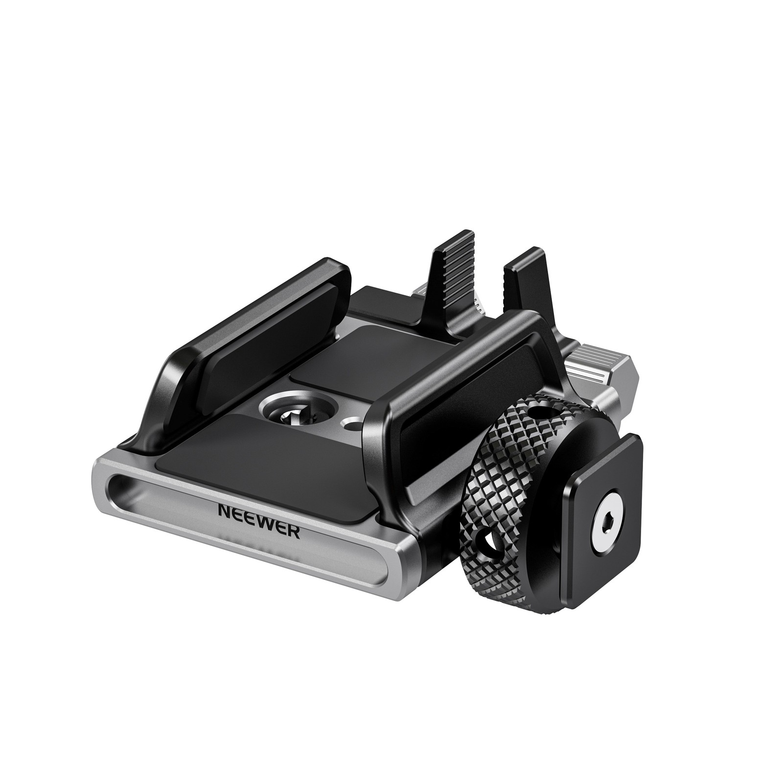 NEEWER SSD Holder Mount Bracket with Cold Shoe/Cable Clamp for T5 T7 T9