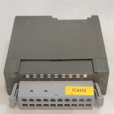VIPA 231-1BD52 - SM231 Analog Input, 4AI, 16 Bit +/-10V, +/-20mA, RTD