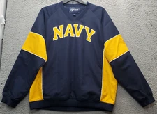 Gear For Sports US Navy Military Jacket Mens Large Navy Raglan Sleeve Pullover