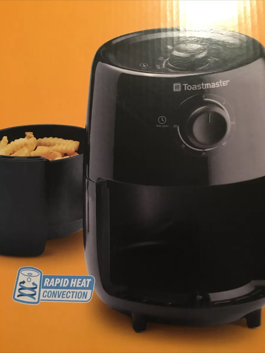 Toastmaster 2 Quarts Compact Air Fryer in Black