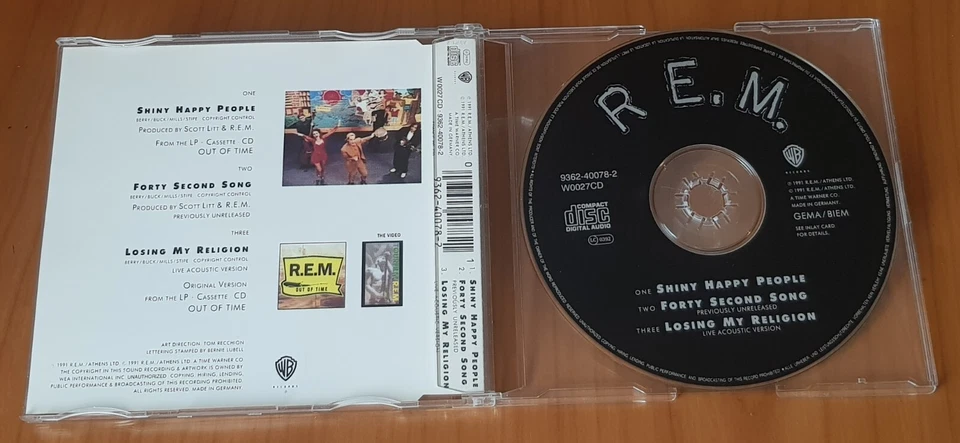 CD|Maxi-Single|R.E.M.|Shiny Happy People⚡BLITZVERSAND⚡ - Bild 2 von 4