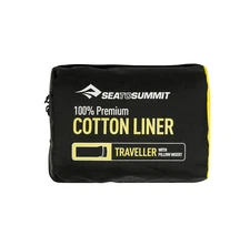 SEA TO SUMMIT 100% PREMIUM COTTON TRAVELLER SLEEPING BAG LINER #AYHAOSNB