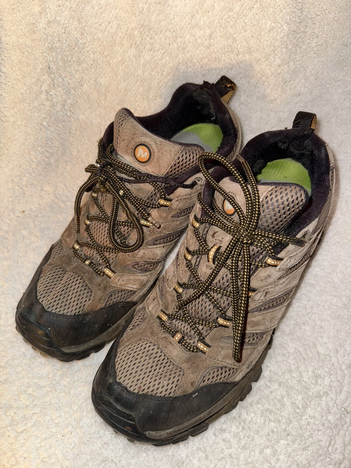 merrell moab 2 ventilator hiking used fair shoes