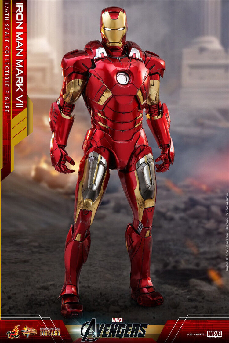 In Stock Hot Toys MMS500D27 Avengers Iron Man Mark VII 7 Diecast