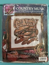 Cross Stitch - Design Works COUNTRY MUSIC  THEME Counted Cross Stitch Kit 9994