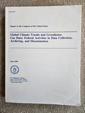 Global Climate Trends and Greenhouse Gas Data (Paperback, 1990)
