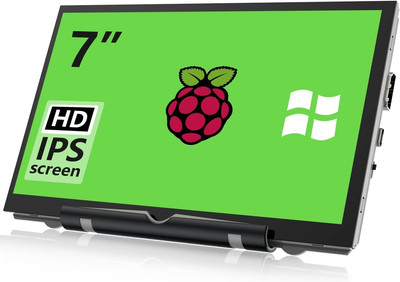Raspberry Pi Screen, 7 Inch Portable Monitor External Display 800X480 IPS Screen