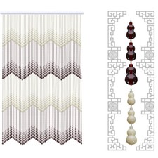 Beaded Acrylic Door Curtain Summer Hanging Bedroom Curtain Screen 90cm X 200CM