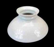 Small Vintage Milk Glass student Lamp Shade 7 3/4"
