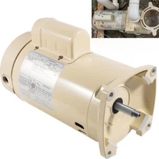 Replacemet for Pentair Whisperflo Almond 1HP Pool Pump Motor Solid 355010s