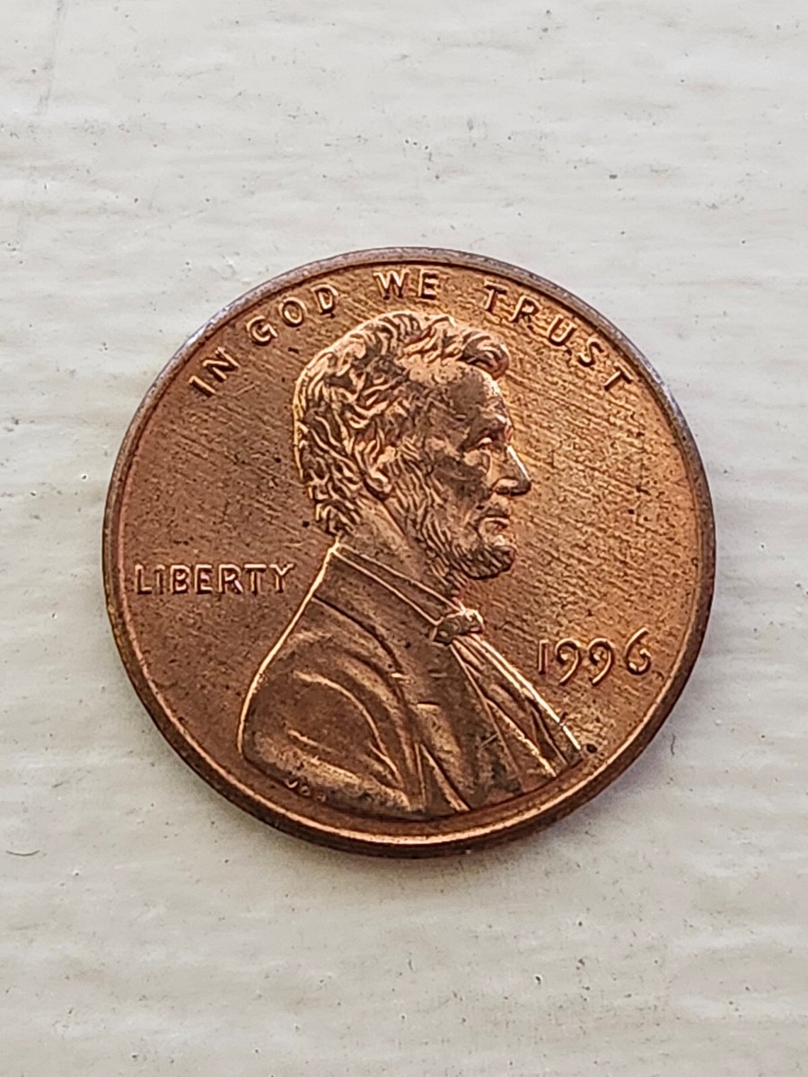 1996 Penny No Mint Mark + Close AM Great Condition | eBay