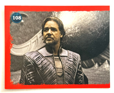 2016 BATMAN VS SUPERMAN Big Bang Sticker #108 JOR-EL DC Comic