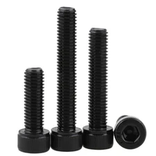 Left Hand Thread Socket Cap Screws Allen Key Bolt High Tensile Black 12.9 M5-M16