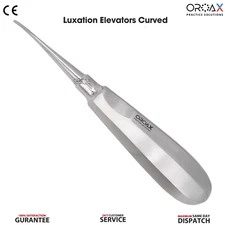 1mm Curve Dental Luxation Elevator for Tooth Loosening Root Extraction Surgery