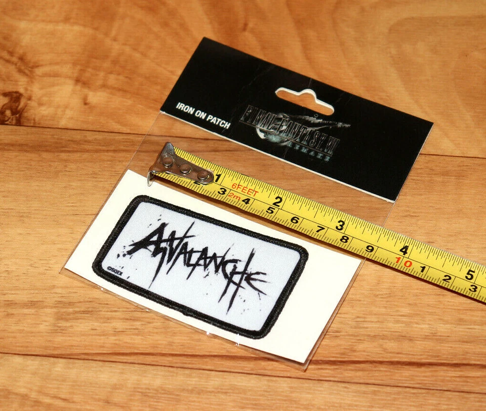 Final Fantasy 7 VII Remake Promo Rare Iron on Patch Avalanche PS4 Square Enix. - Image 4 of 4