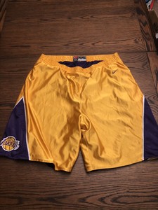 lakers reversible shorts