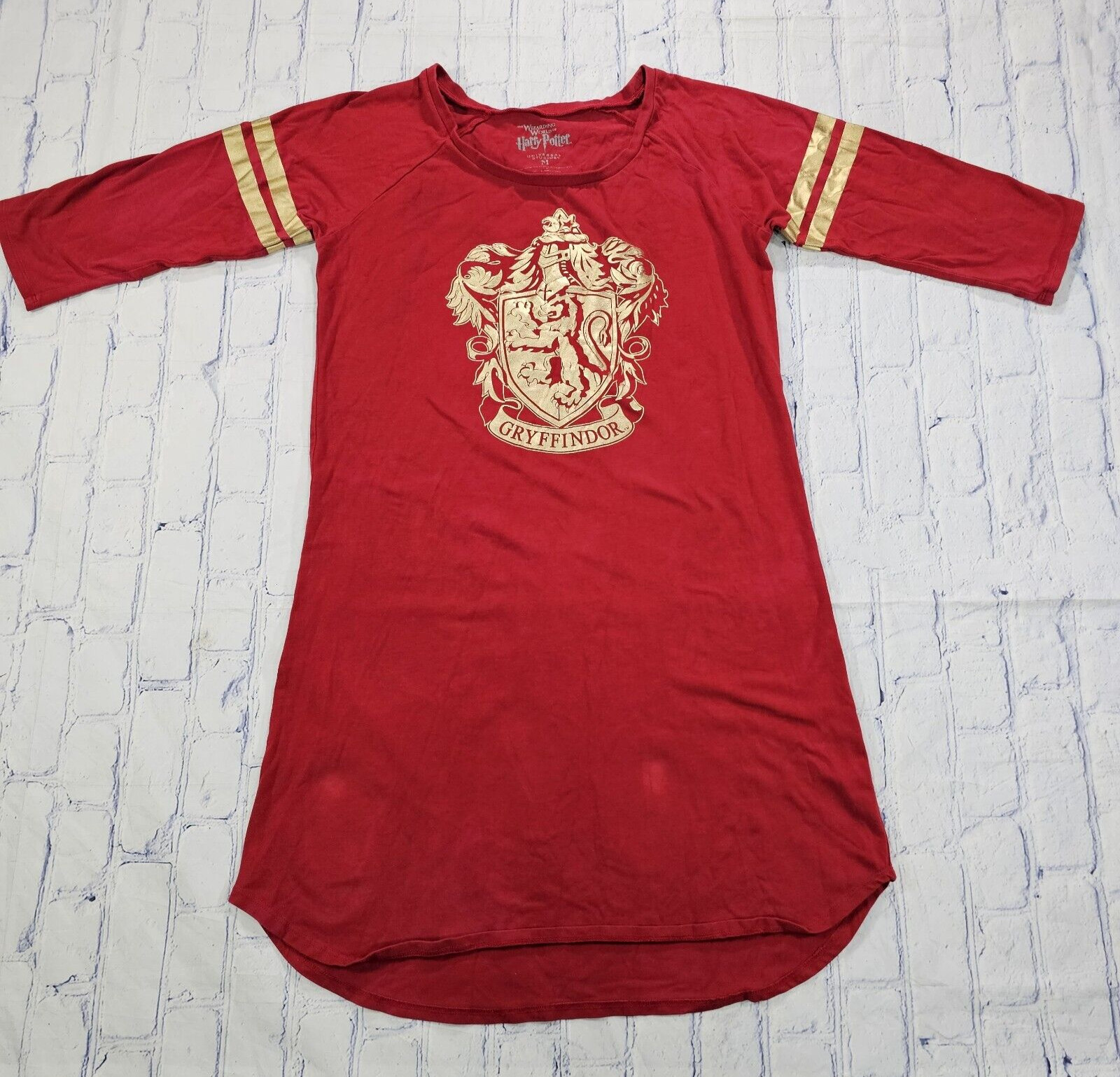 Harry Potter MUJER TALLA M Gryffindor Rojo Ropa de Dormir Túnica Camisa Universal