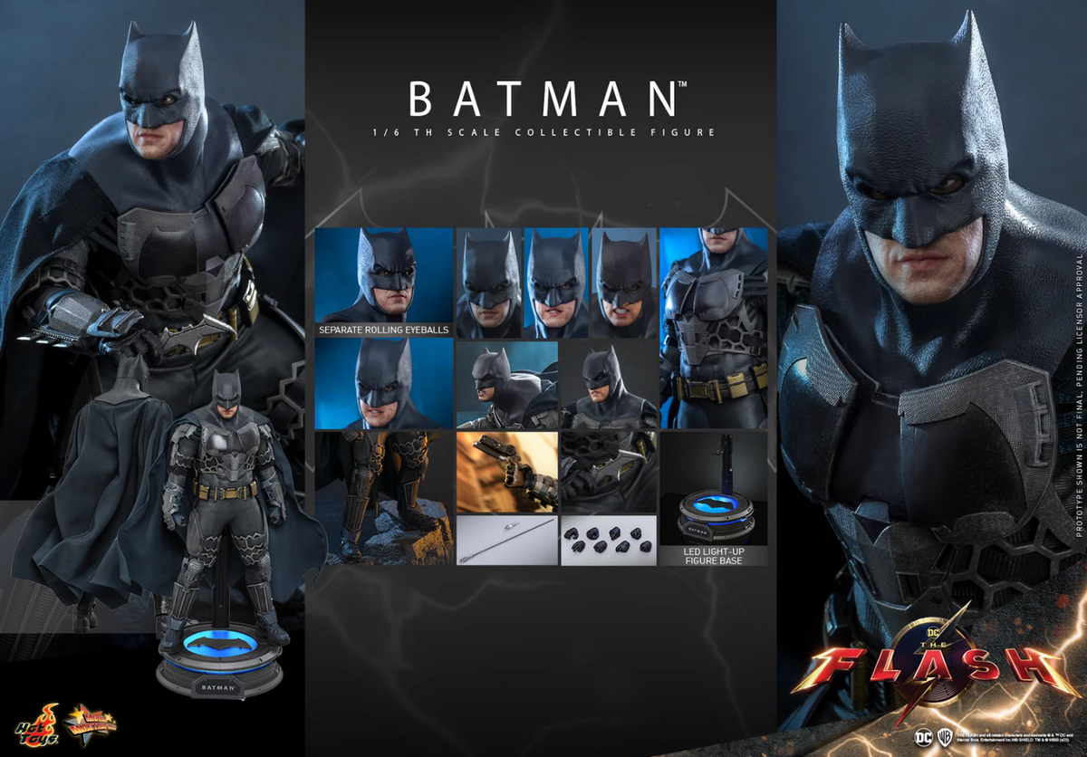 Hot Toys 1/6 MMS703 The Flash Batman Action Figure IN STOCK | eBay