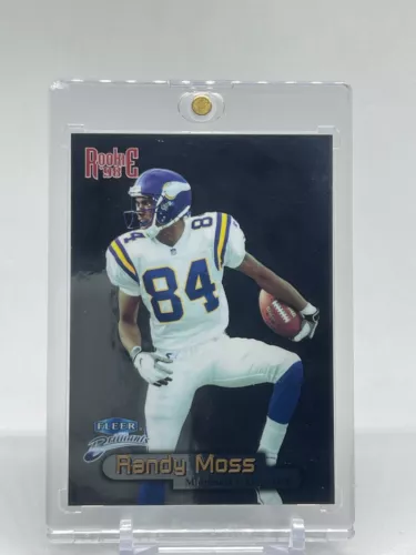 1998 Fleer Brilliants Randy Moss HOF Rookie #140 Minnesota Vikings