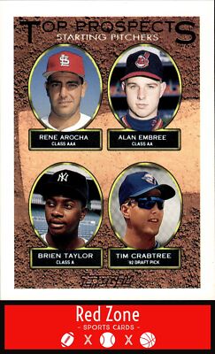 1993 Topps - #742 Arocha/Embree/Taylor/Crabtree NM Set Break.