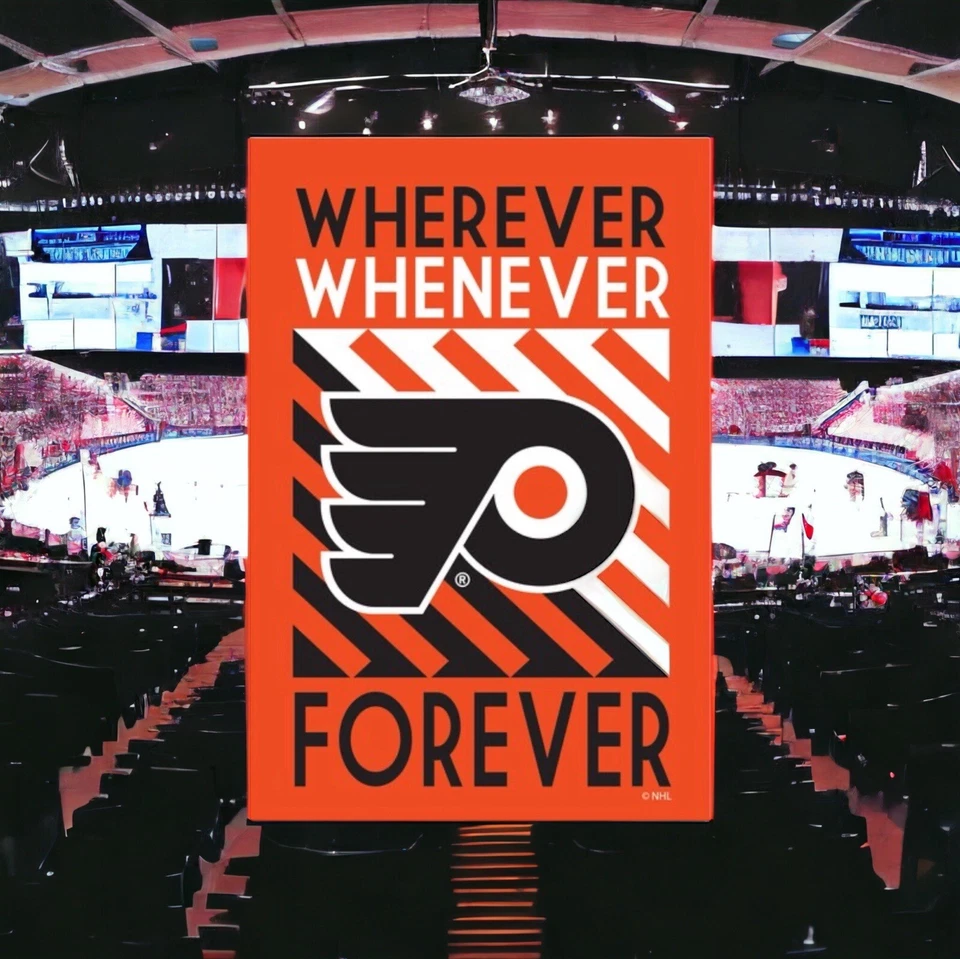 Philadelphia Flyers Outdoor Garden Flag 12.5"x18" Double-Sided Weather Resistant - Image 4 of 4