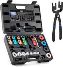 26Pc Fuel Line Disconnect Tool Set, Master Quick Disconnect Tool Kit with Fuel a