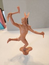 Large Indian Figurine Louis Marx 1964 Year 15 Cm