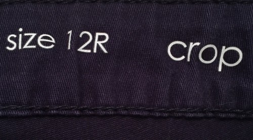 Women's New Directions Jeans Size 12R Crop - Picture 6 of 7