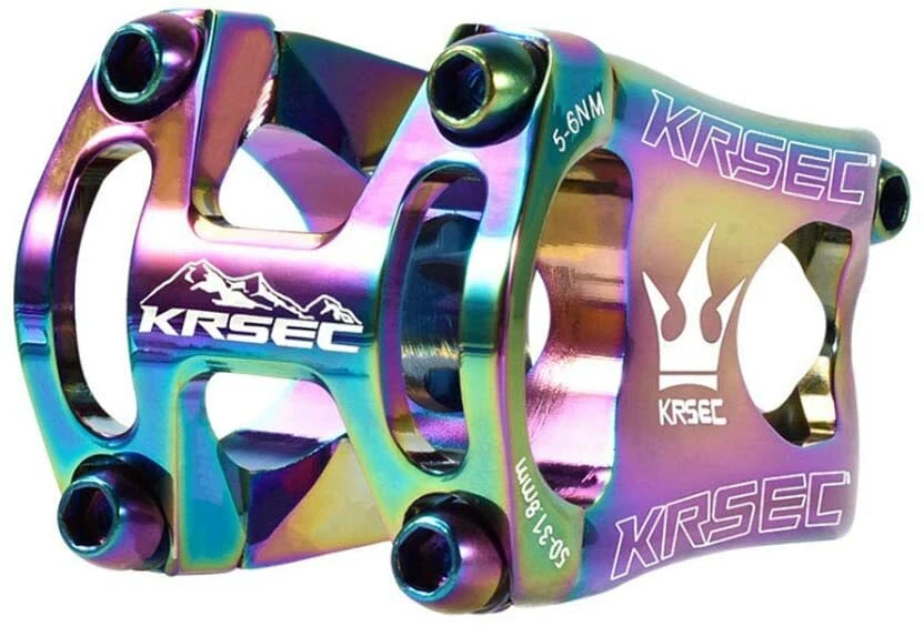 USA seller KRSEC Bike Stem 31.8mm 50mm MTB Aluminum Alloy Short