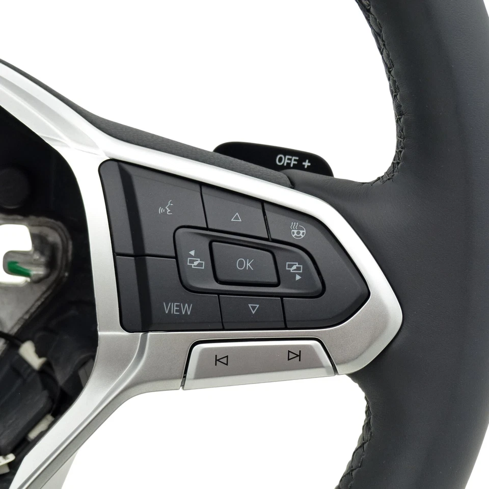 Multifunktionslenkrad heizbar ACC Travel Assist DSG VW T7 ST Multivan T-Roc A1 - Image 4 of 4