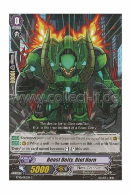 BT10/092 Beast Deity, Riot Horn