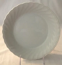 Macy's The Cellar "White Swirl" 9" Vegetable Bowl