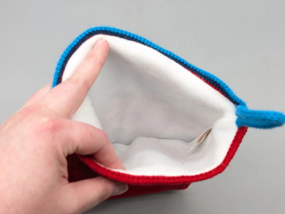 RUZ Spiderman Tejido Vellón Navidad Medias Vacaciones Marvel Comics Rojo Azul Web Foto 4 de 4