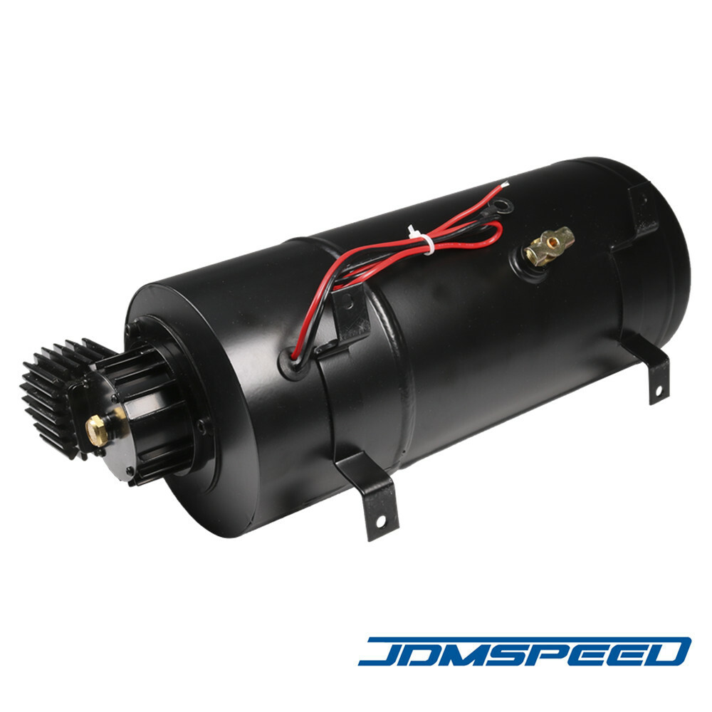 Loud Train Horn Kit For Trucks & Cars - Trumpet Air Horn With 150 PSI Tank (Black/Chrome)