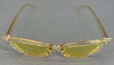 Women's Vintage Yellow Frames Plastic  Case Calotta Interna PS6/PET1/TEX6
