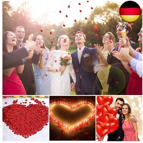 RANJIMA Romantische Deko, Hochzeit Deko Set, Heiratsantrag Deko 1000 - Bild 5 von 7