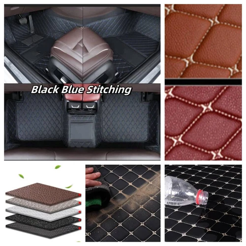 Car Floor Mats Fit Tesla All Models Cargo Liners Waterproof Custom Carpets Mats - Imagen 13 de 38