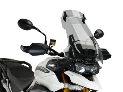 Puig Light Smoke Tourenscheibe mit Verlängerung Triumph Tiger 900 GT Pro 2020-2023