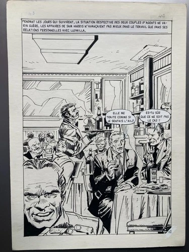 Pretty Original Board The 13th Spy Nick Carter 1975 PL 40