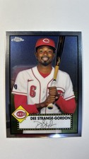 2021 Topps Chrome Platinum Anniversary Dee Strange-Gordon #401 Cincinnati Reds